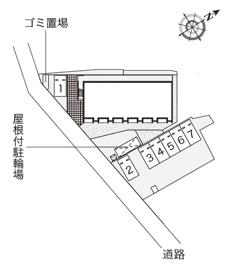 ★手数料０円★松戸市根木内　月極駐車場（LP）